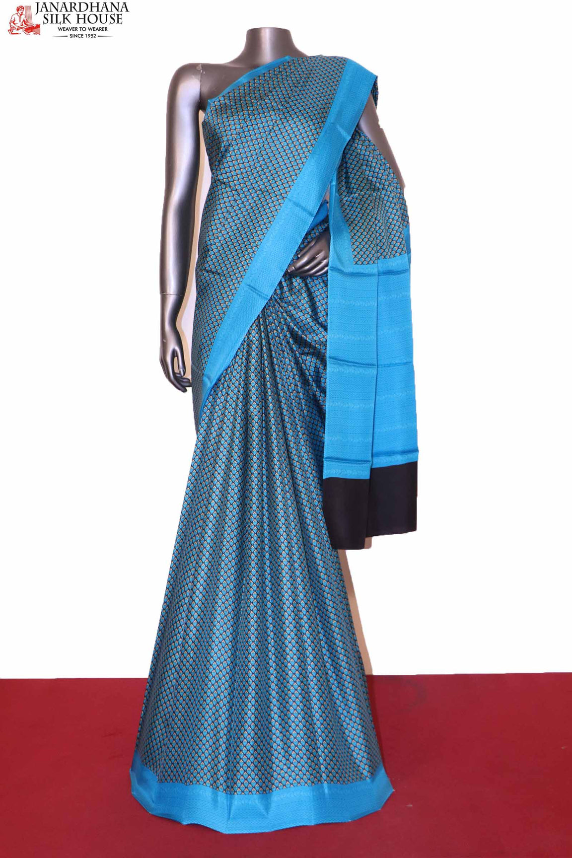 Printed Pure Silk Saree AH205497