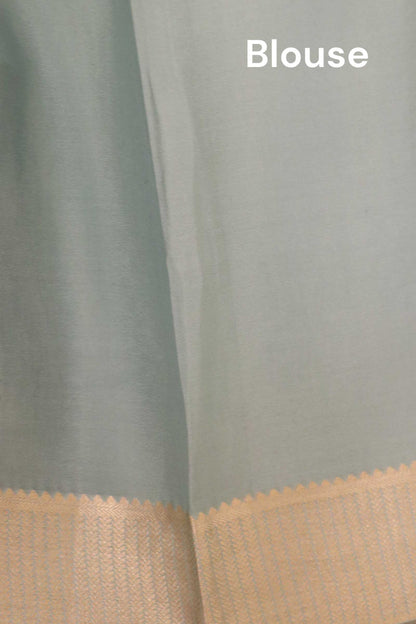 Pure Jacquard Butta Mysore Crepe Silk Saree AL200080