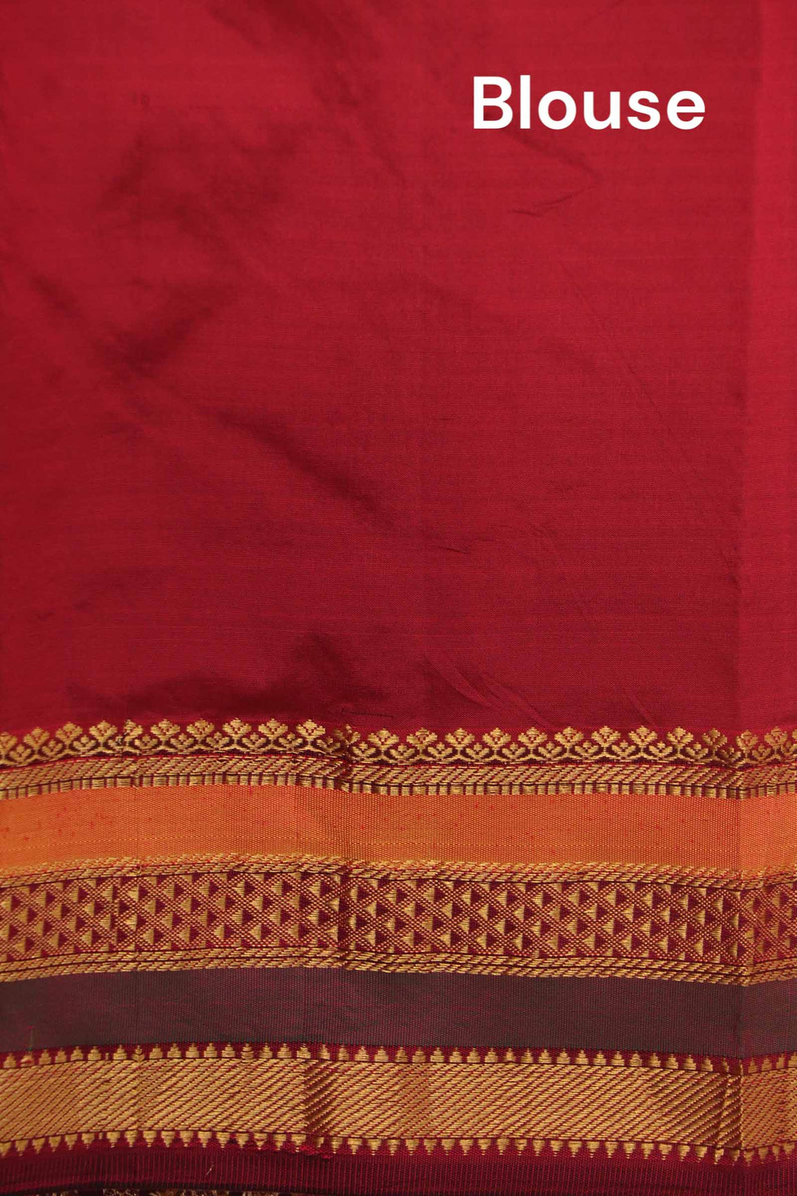 Traditional Contrast Wedding South Silk Saree AK201394
