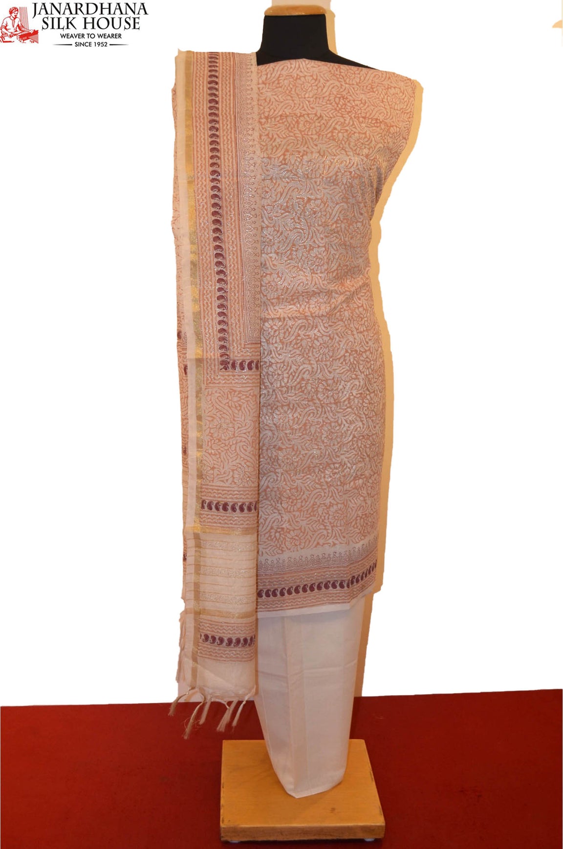 Classic Printed Pure Cotton Suit AE210941
