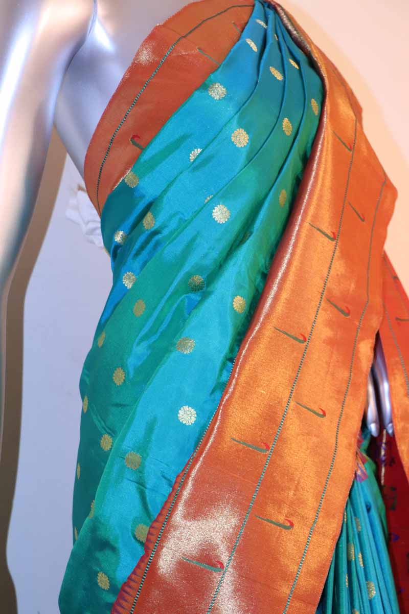 Grand Wedding Meenakari Paithani Silk Saree AI205399
