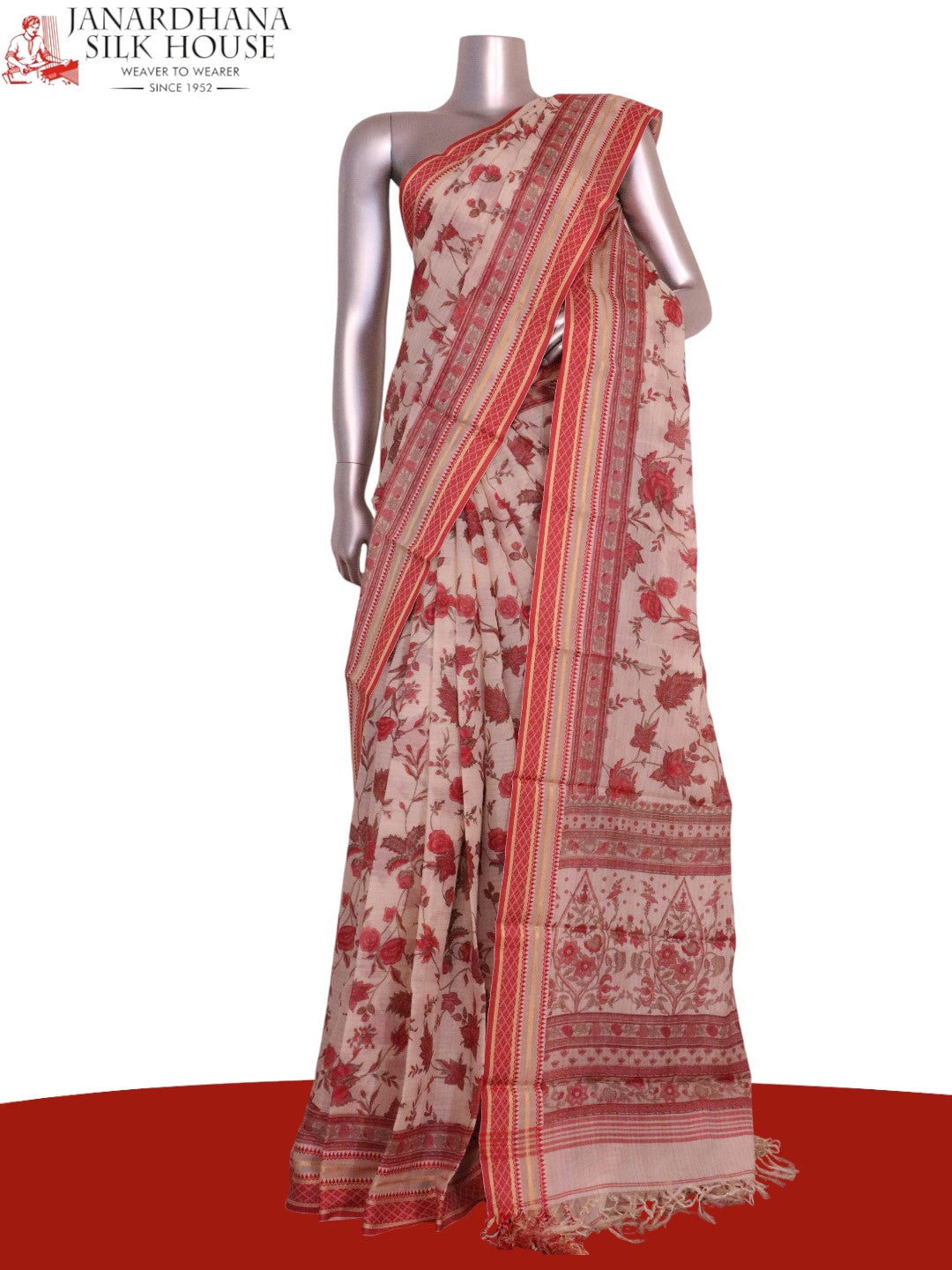 Exclusive Soft Pure Cotton Saree AL205173