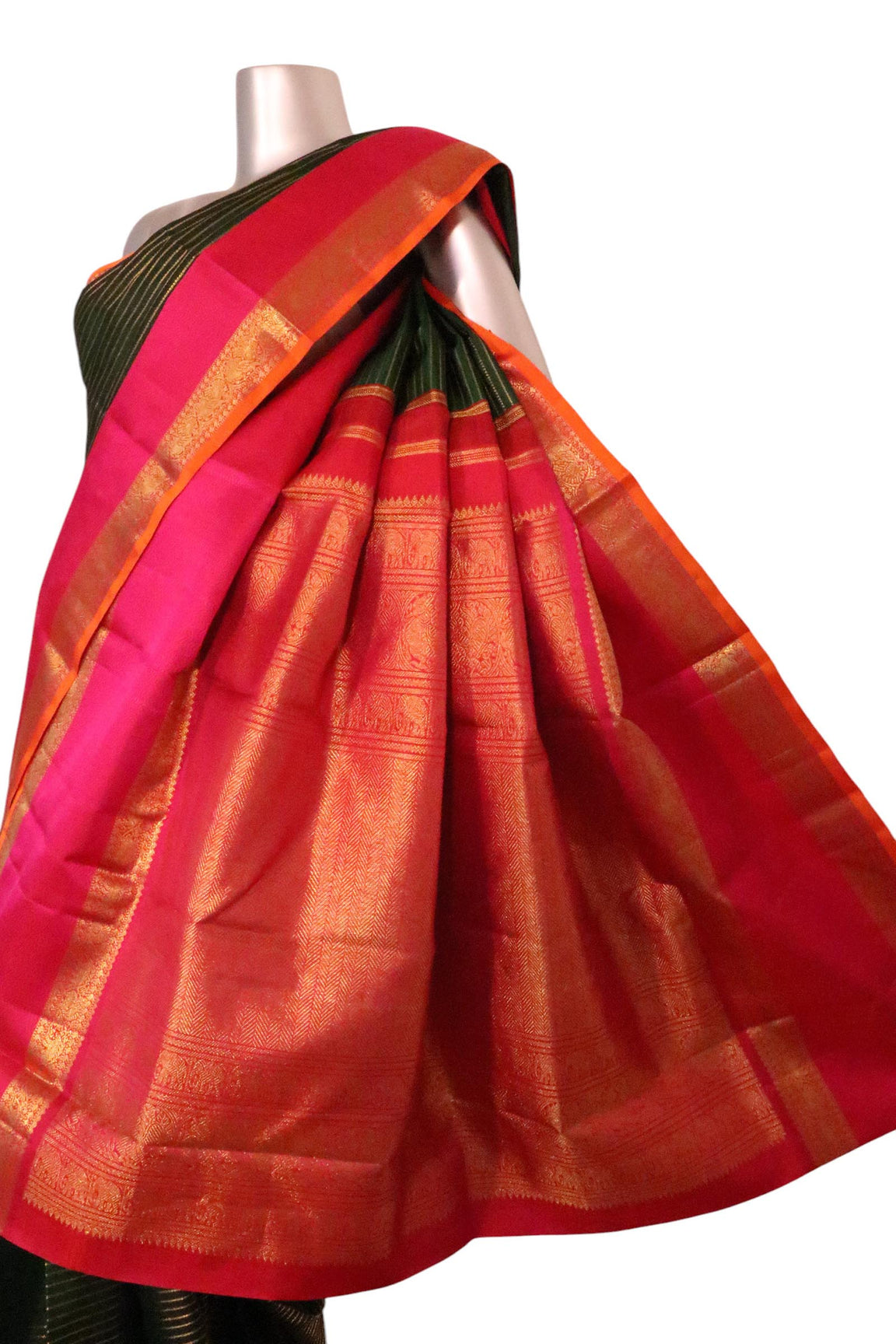 Pure Handloom Kanjeevaram Silk Saree AK212465