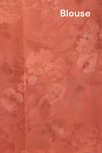 Designer Exclusive Floral Pure Georgette Silk Saree AK210946