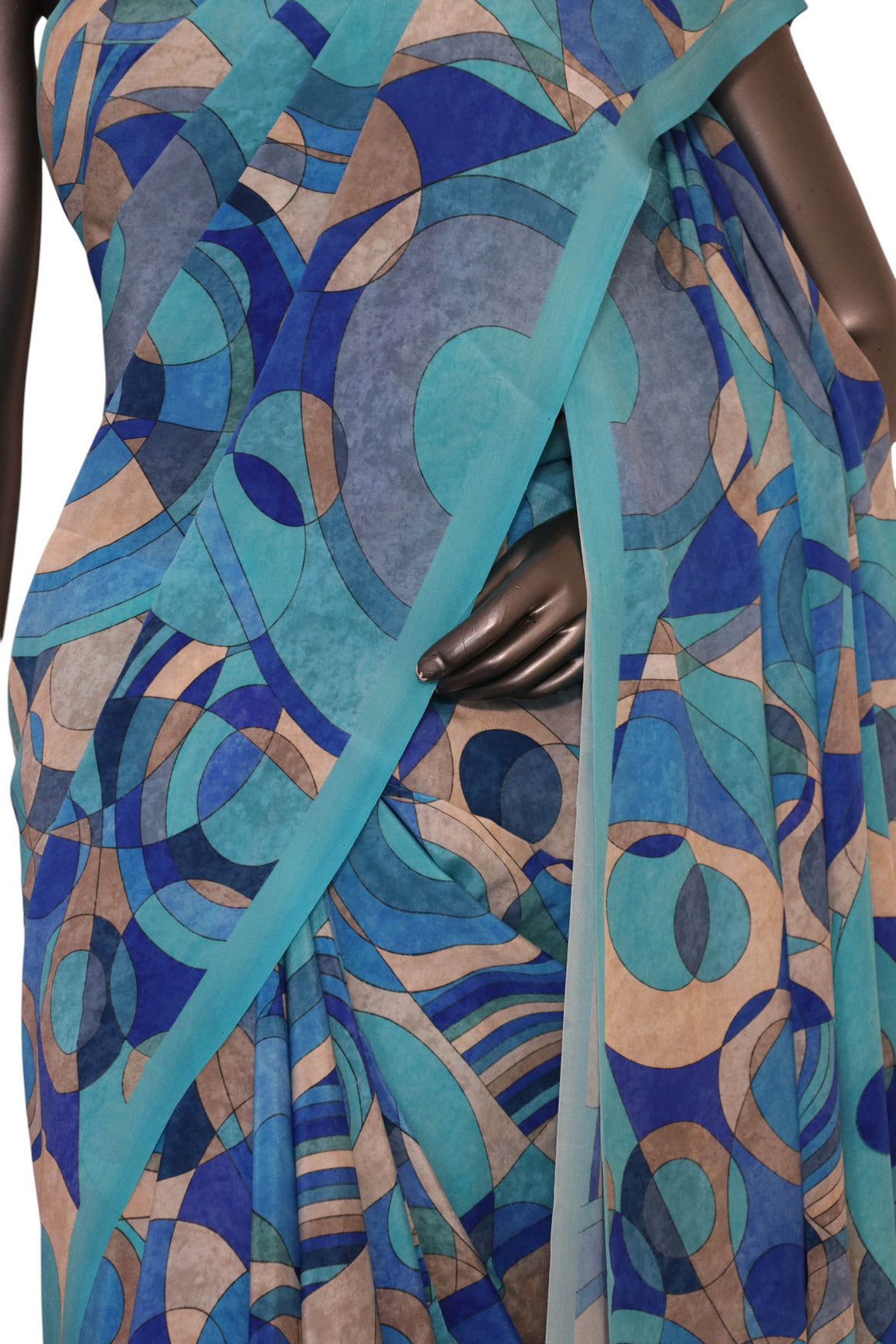 Floral  Pure Crepe Silk Saree AL200643