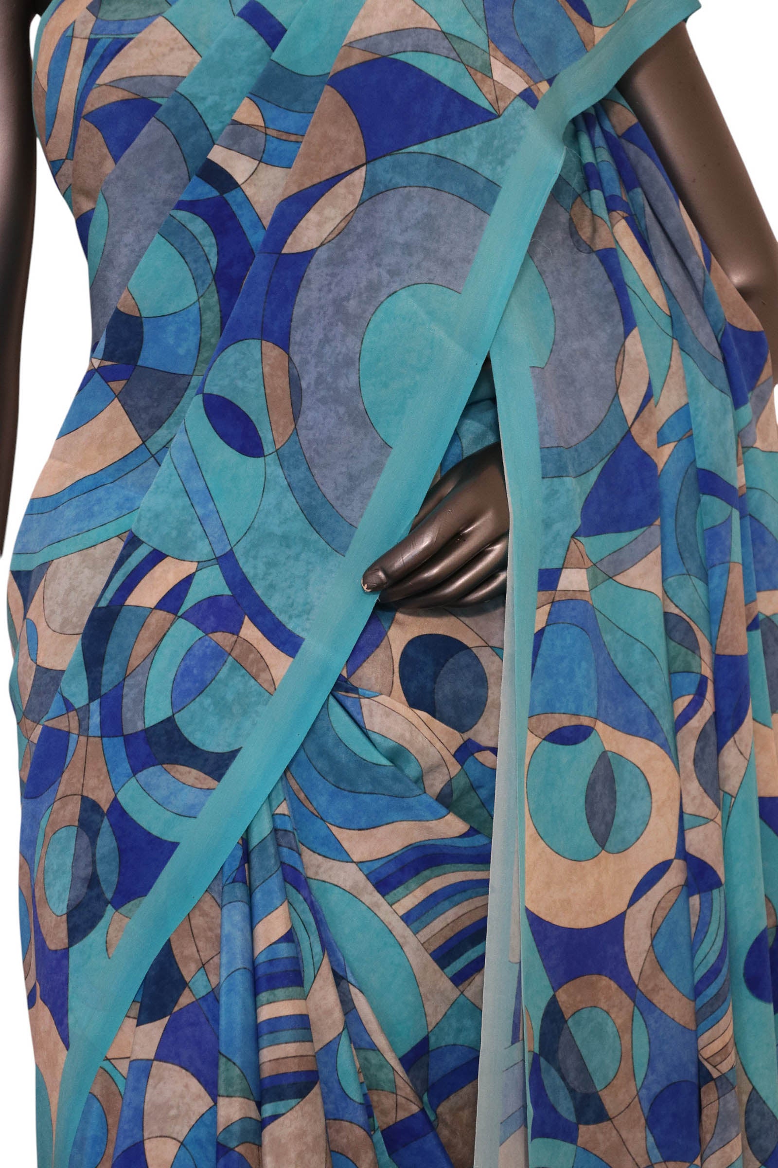 Floral  Pure Crepe Silk Saree AL200643