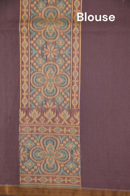 Handloom Banarasi Kora Cotton Saree AJ202532