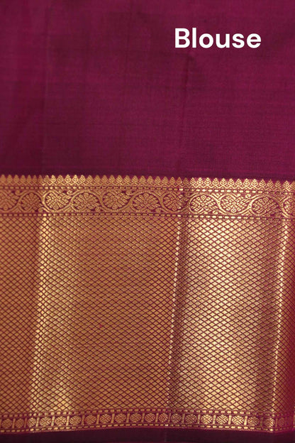 Pure Bridal Wedding Kanjeevaram Silk Saree AL202309