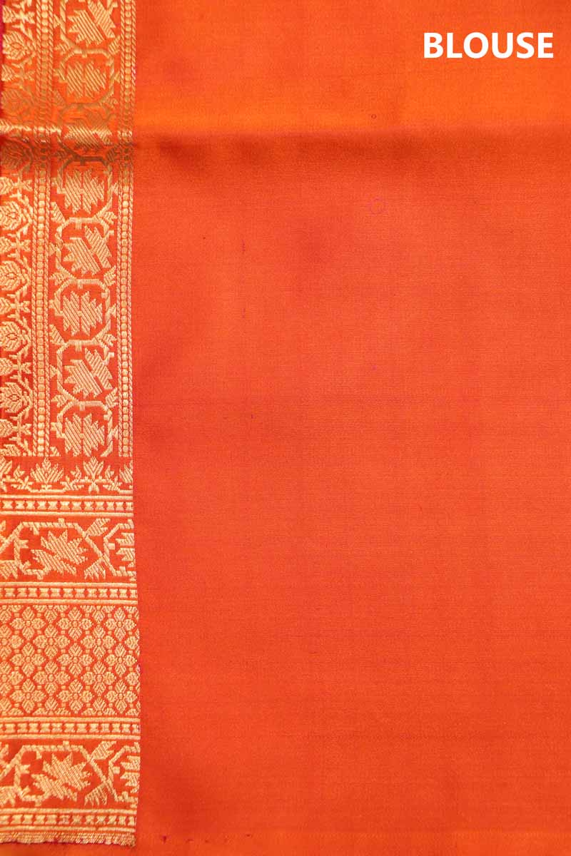 Exclusive Satin Tanchoi Jamawar Silk Saree-Master Weaves AH209953
