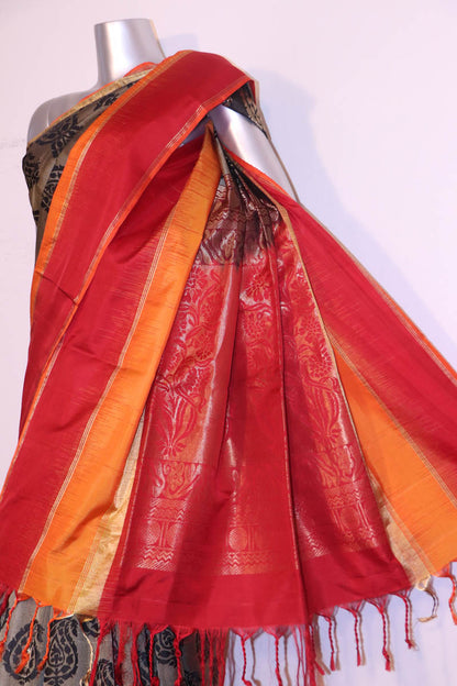 Designer Pure Soft Silk Saree AH200099