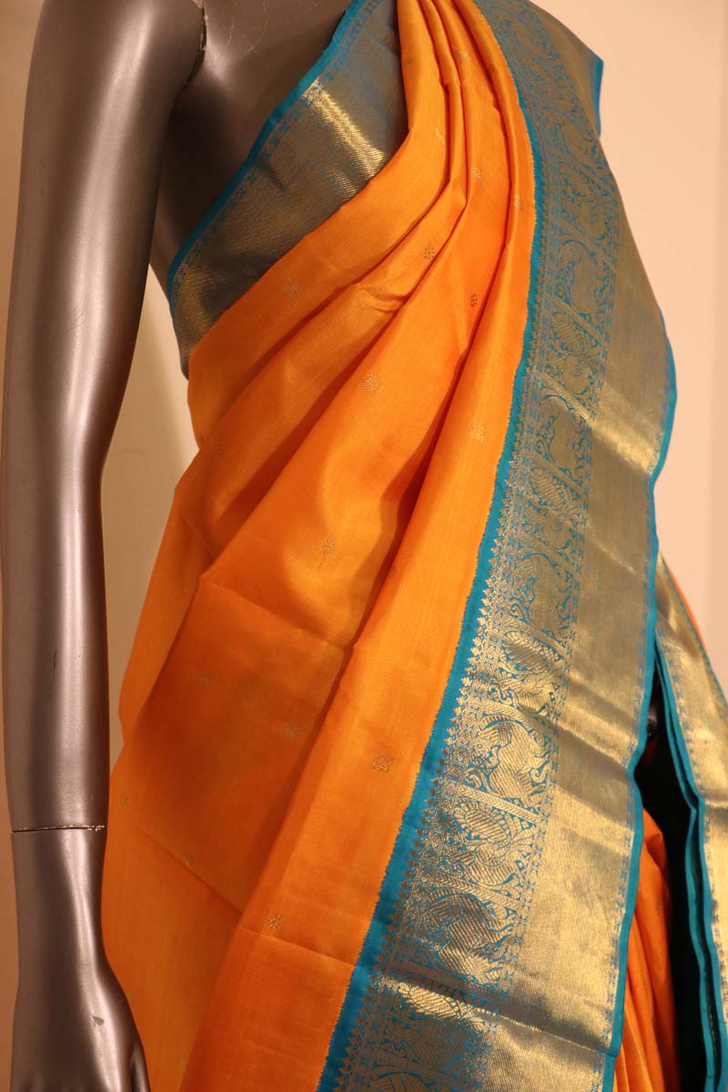 Grand Wedding Kanjeevaram Silk Saree AH208555