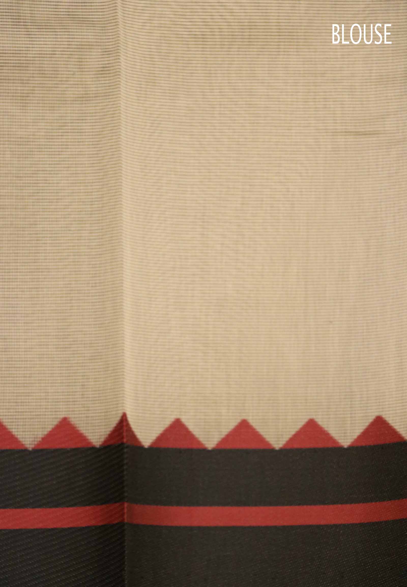 Printed Pure Cotton Saree AI207027