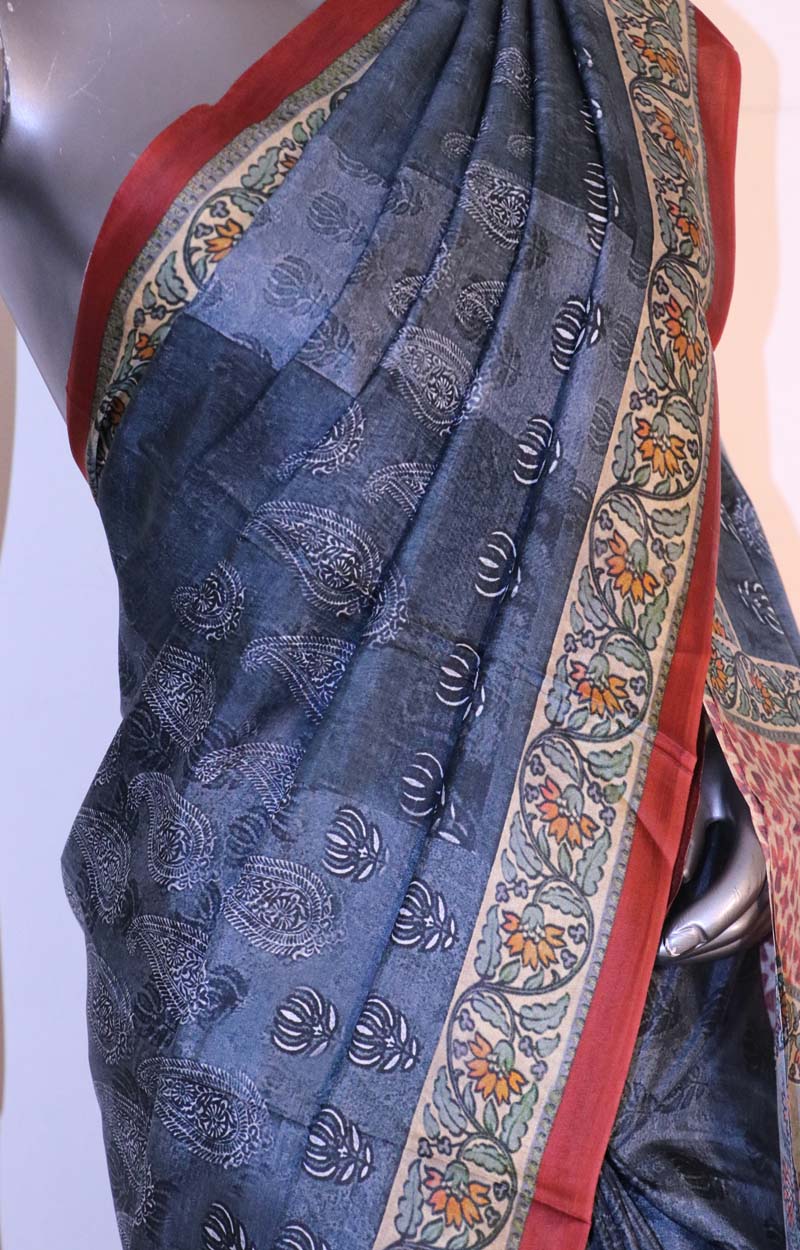 Exclusive Pure Printed Silk Saree AI207486