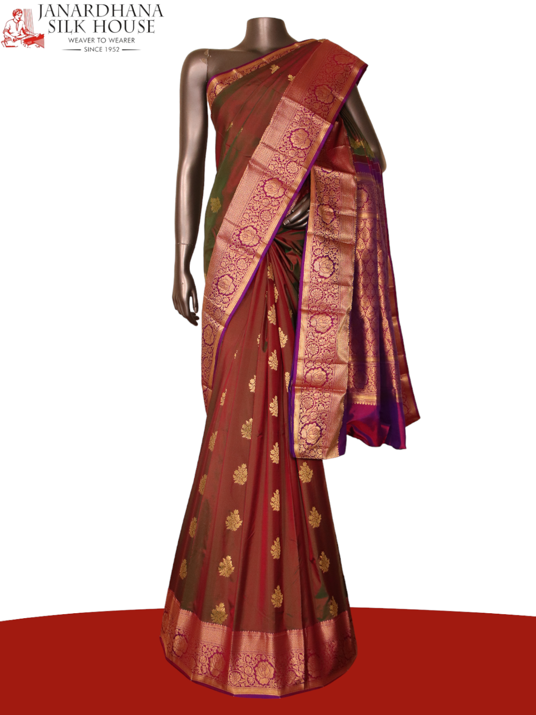 Traditional Grand Wedding South Silk Saree AJ208259