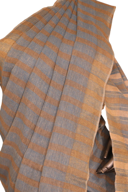 Handloom Pure Tussar Silk Saree AJ204637