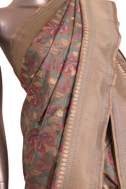Designer Grand Wedding Banarasi Silk Saree AK206114