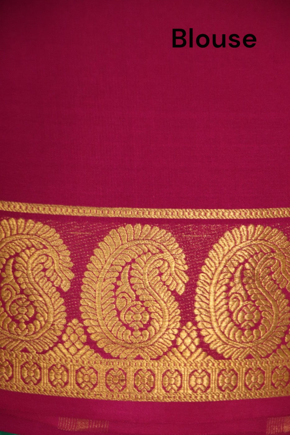 Traditional Contrast Pure Mysore Crepe Silk Saree AJ205294