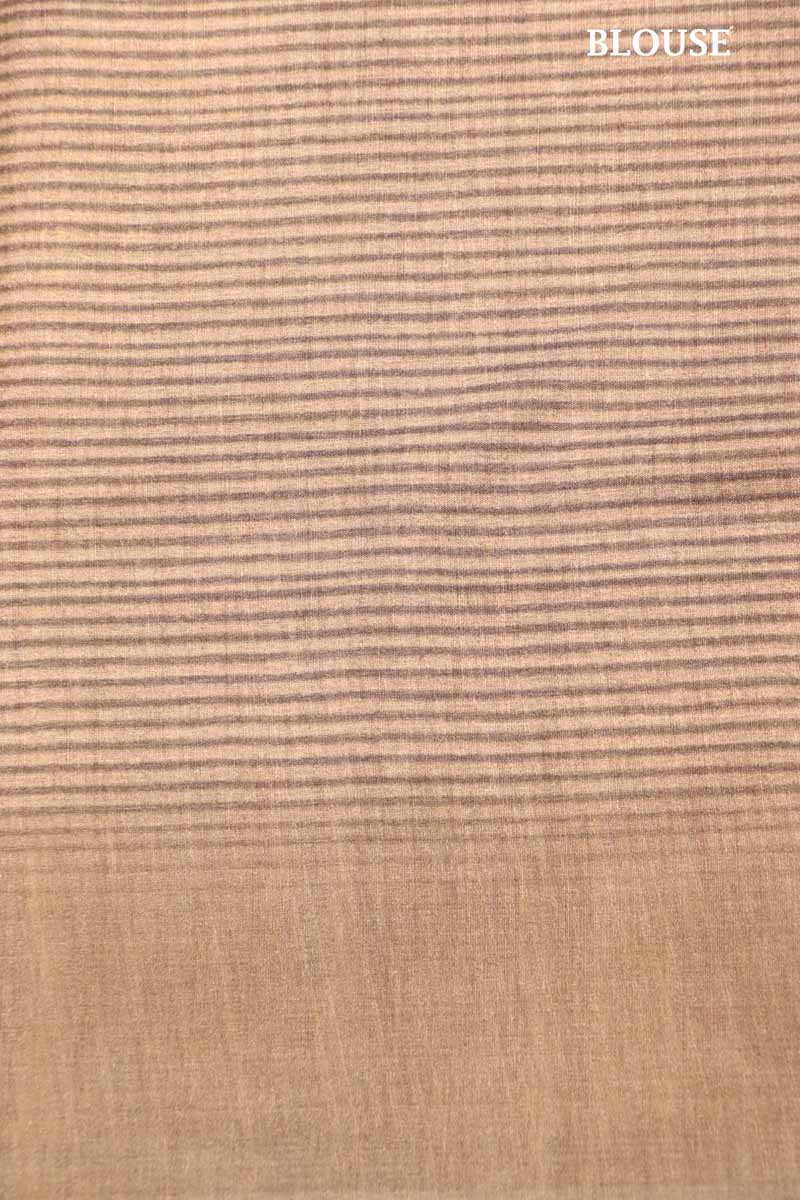 Handloom Printed Tussar Silk Saree AI209182
