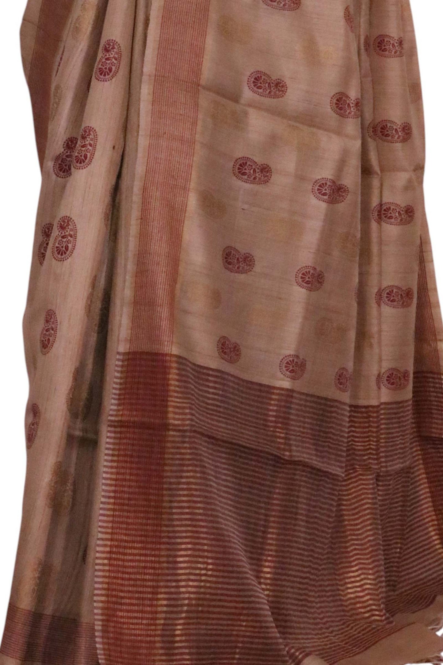 handloom pure tussar silk saree al203723