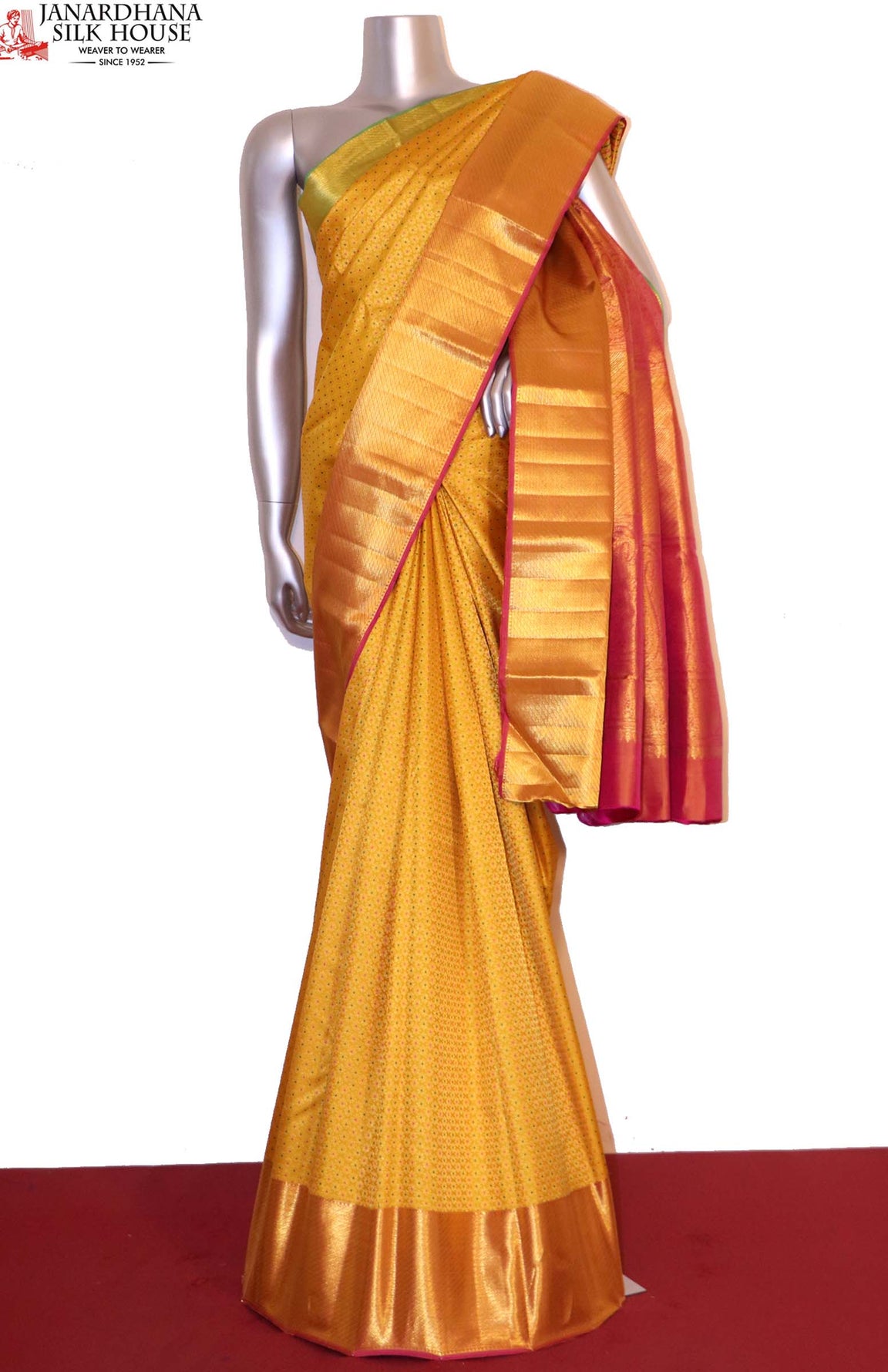 Bridal Kanjeevaram Silk Saree AI205379