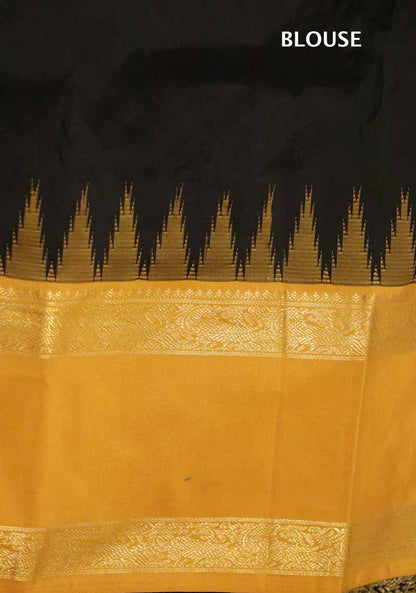 Ganga Jamuna Double Contrast South Silk Saree AI214652