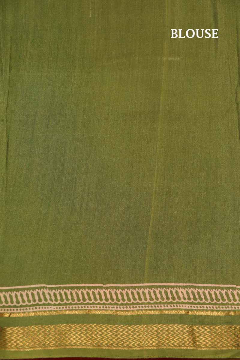 Exclusive Printed Tussar Silk Saree AH203466
