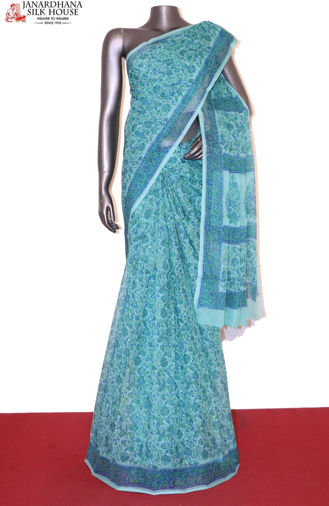 Floral Exclusive Finest Quality Pure Silk Chffion AI208397