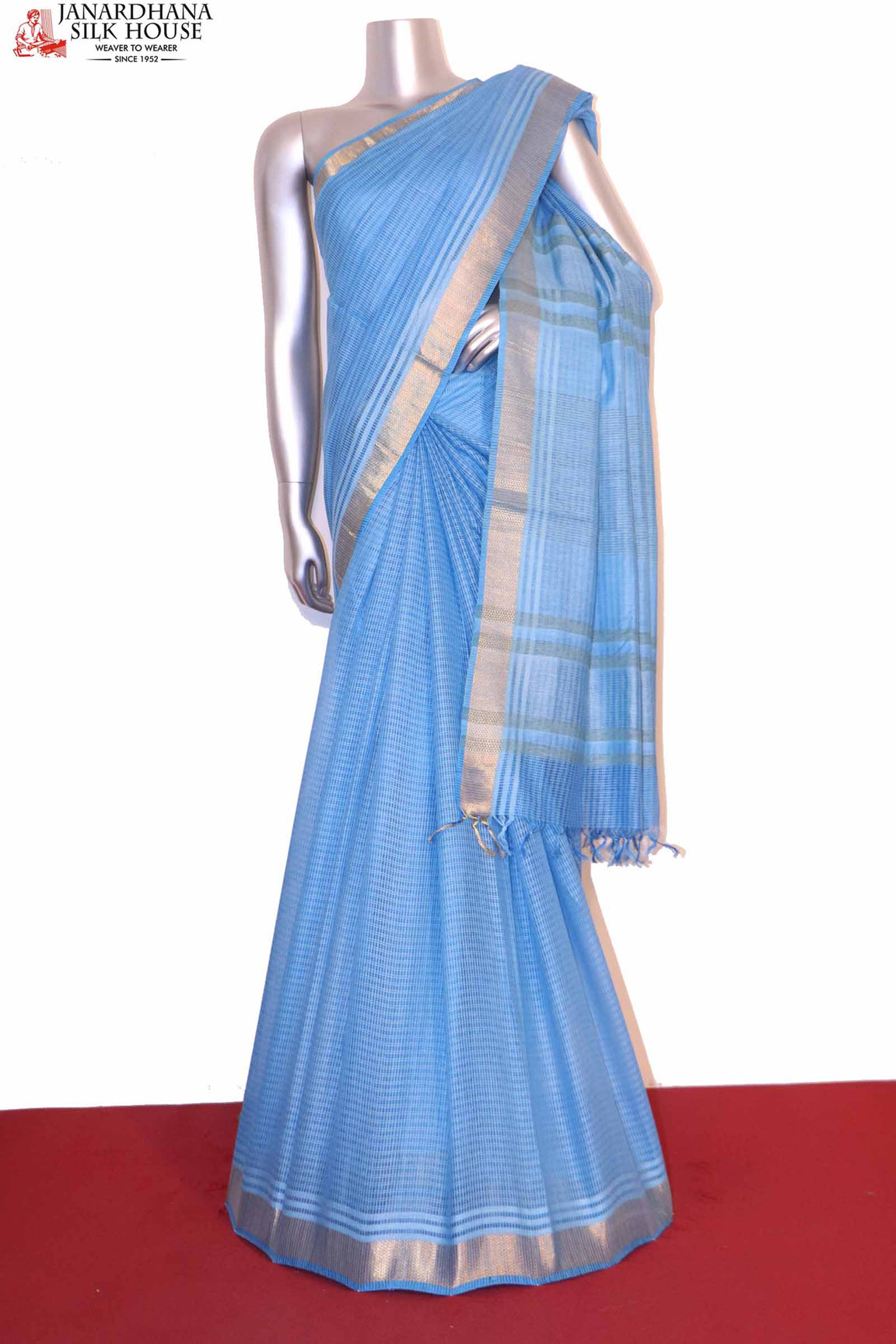 Handloom Pure Tussar Silk Saree AI202887