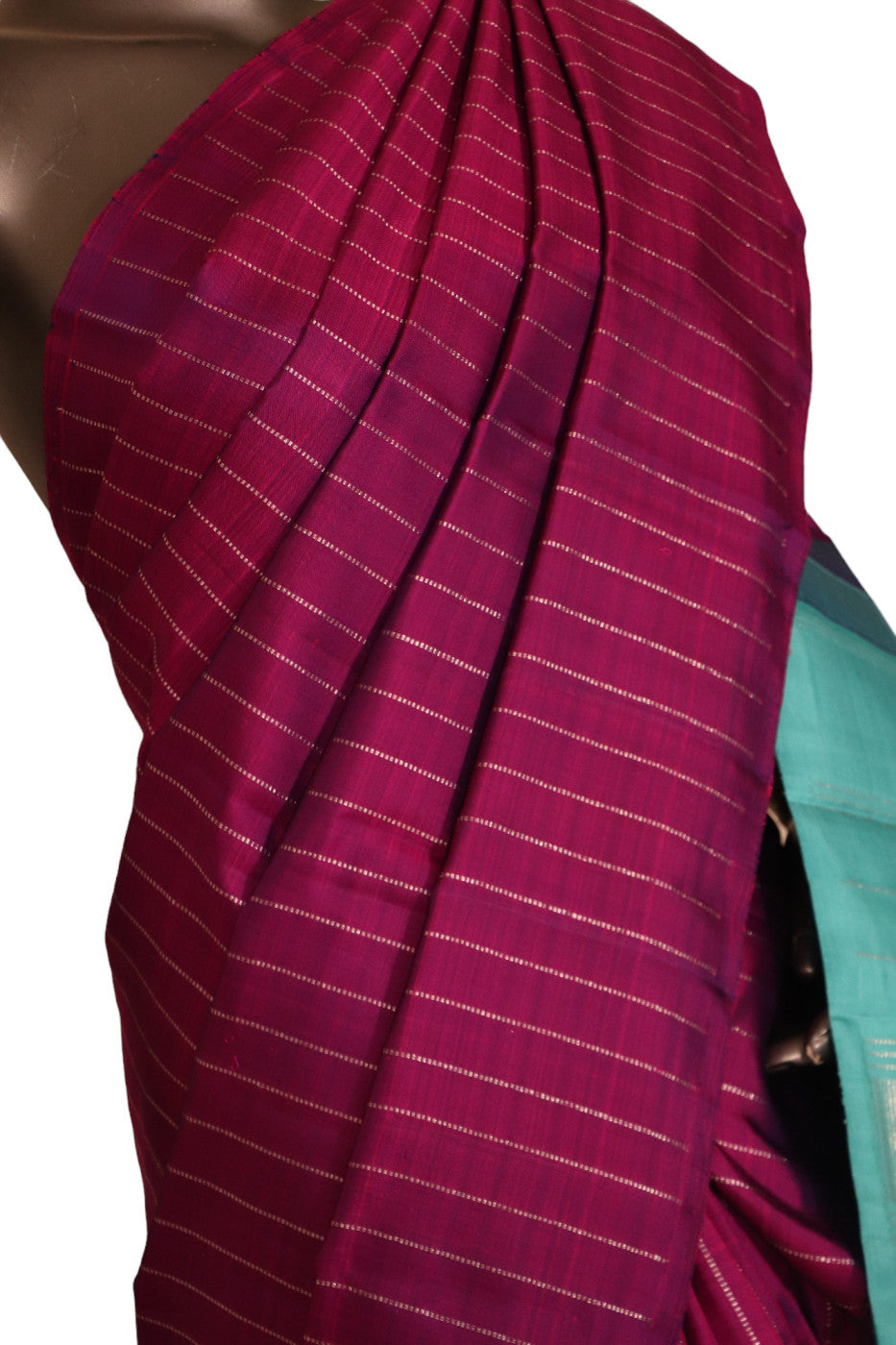 Handloom Silver Kanjeevaram Silk Saree AJ209825