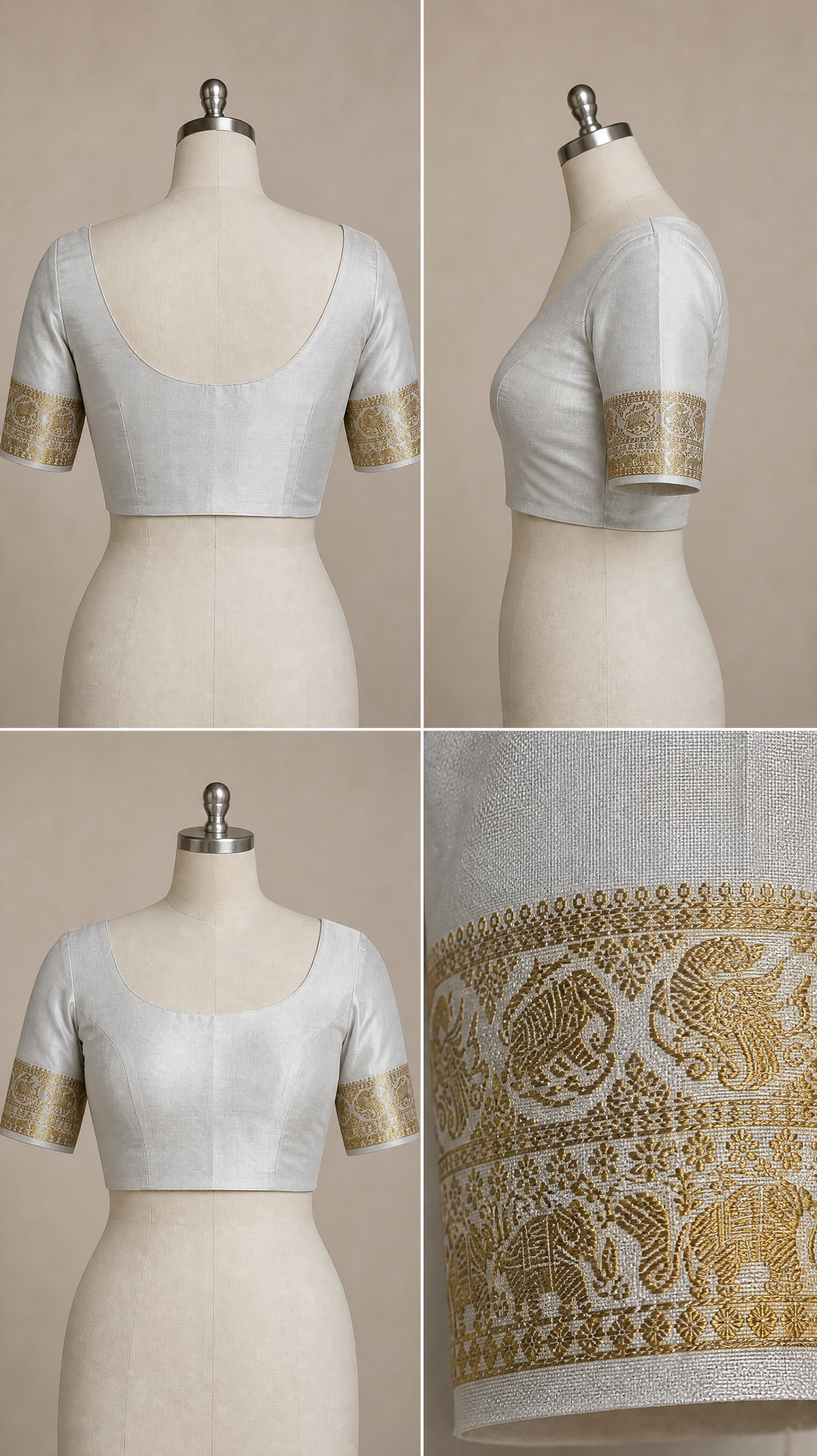 AM200343 - Blouse Grid