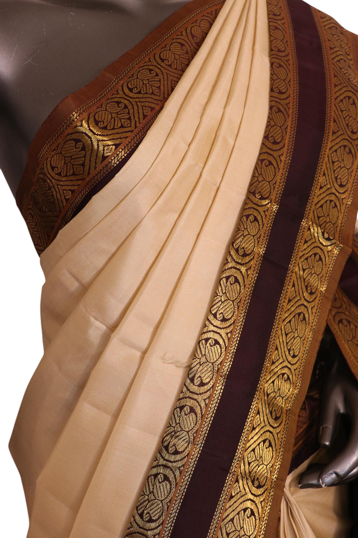 Pure Handloom Kanjeevaram Silk Saree AK213558