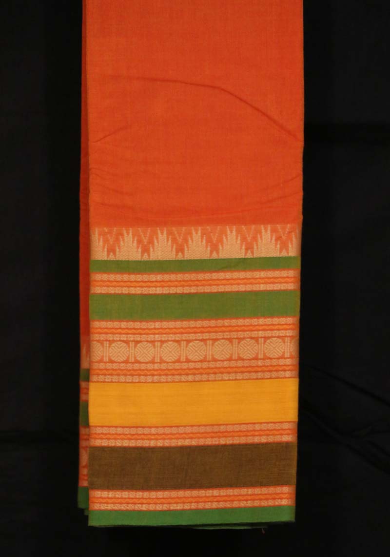 Handloom Pure Kanchipuram Cotton Saree AH204785
