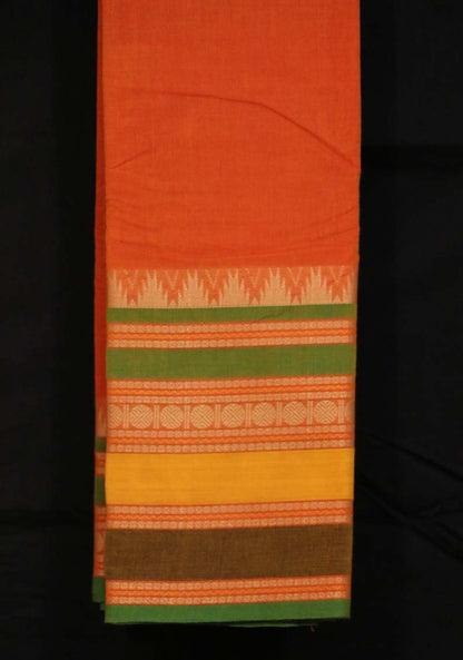 Handloom Pure Kanchipuram Cotton Saree AH204785