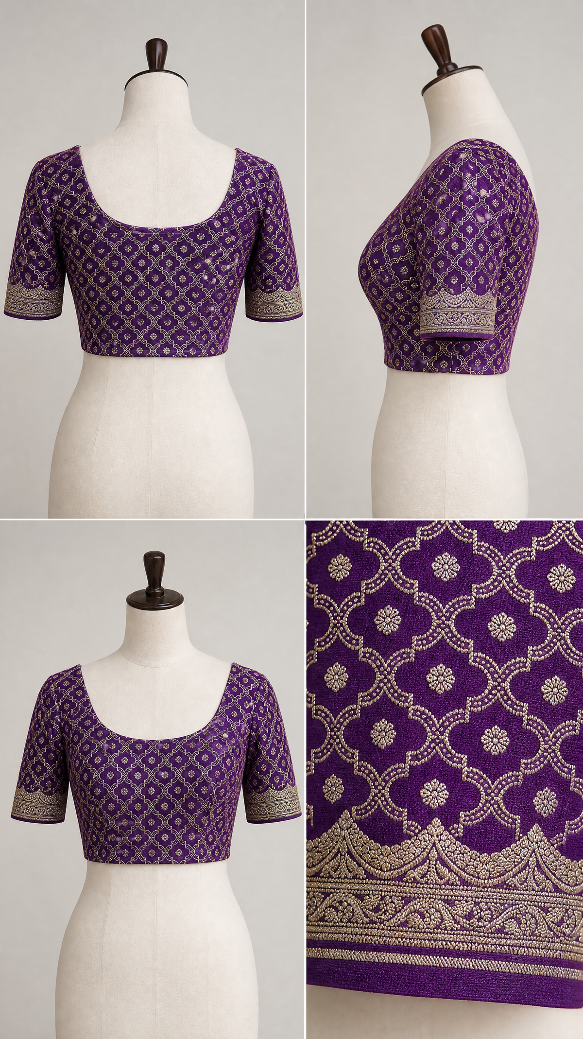 am200968 - blouse grid