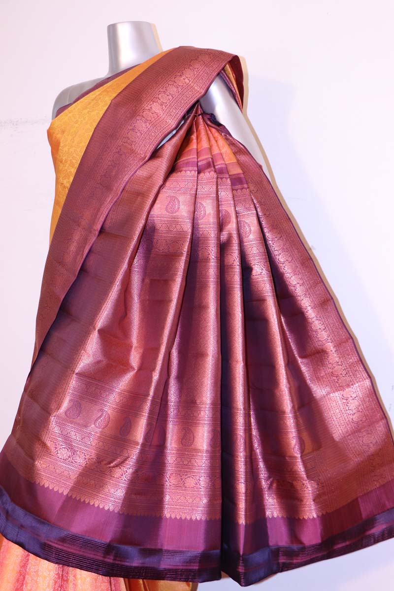Bridal Kanjeevaram Silk Saree AI209443