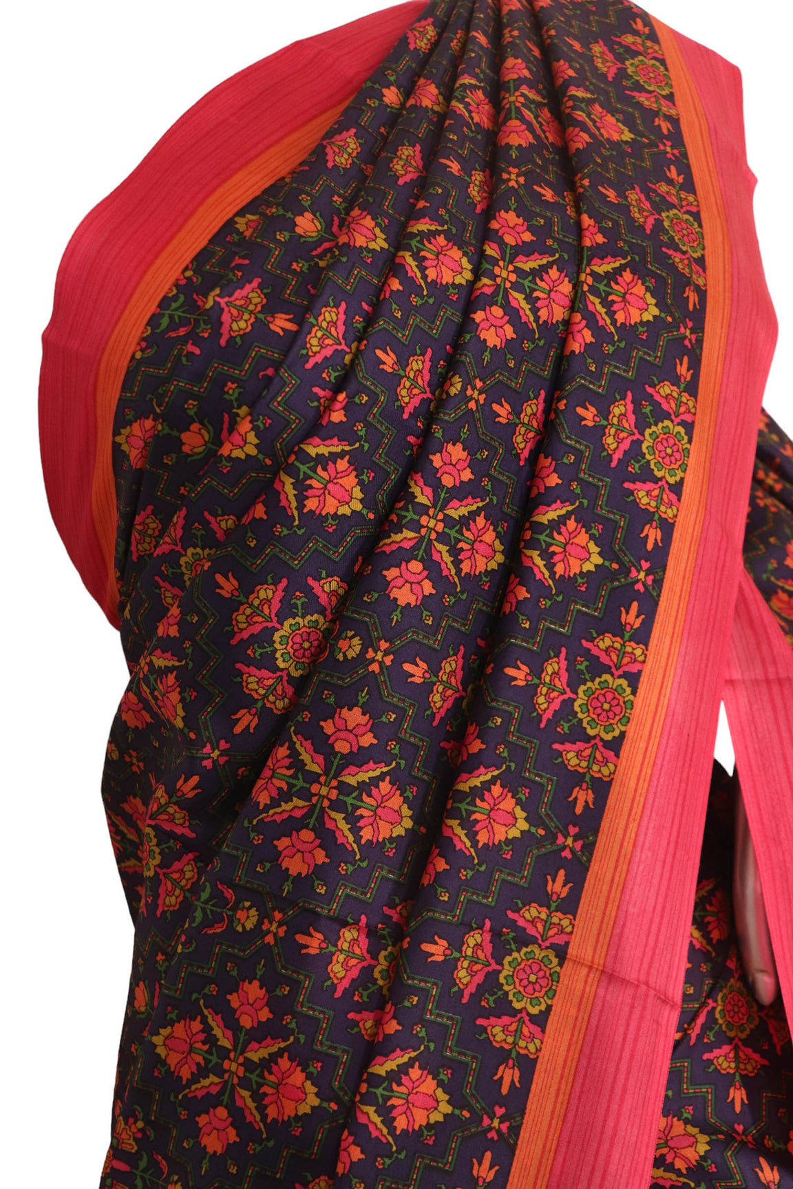 Floral Exclusive Printed Silk Saree AK202329