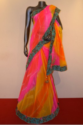 Exclusive Pure Bandhani Silk Saree