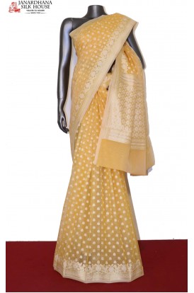 Exclusive Handloom Banarasi Cotton Saree