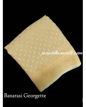 Pure Banarasi Crepe Silk Saree..