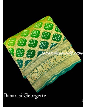 Pure Banarasi Georgette Silk S..