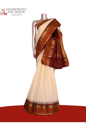 Pure Handloom Kanjeevaram Silk..