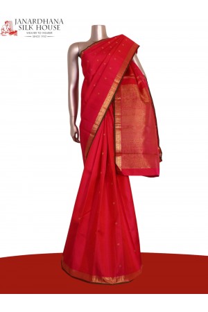 Pure Handloom Kanjeevaram Silk Saree