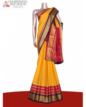 Pure Mysore Crepe Silk Saree..