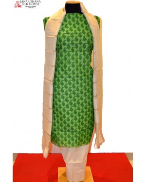 Desiger Green Pure Cotton Suit..