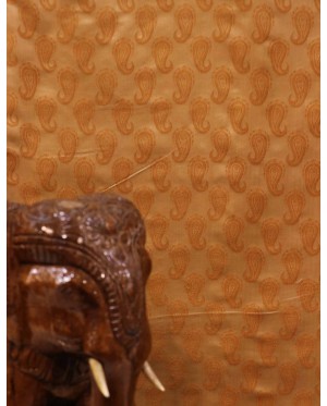 Handloom Pure Jamawar Silk Fab..