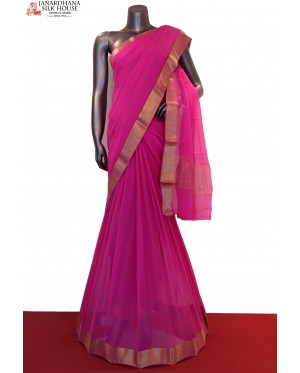 Party Wear Pure Silk Chffion..