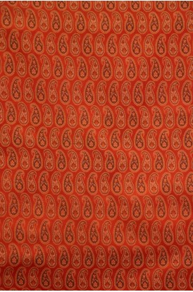 Handloom Pure Silk Jamawar Fabric