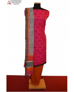 Party Wear Unstitched Pure Cot..