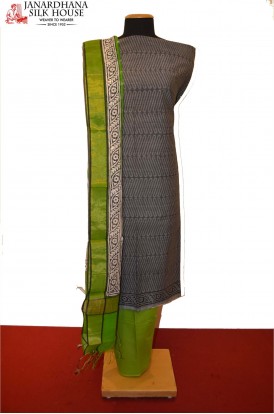 Party Wear Unstitched Pure Cotton Suit