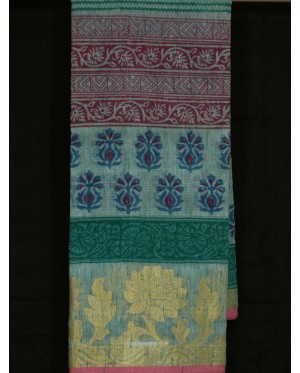 Printed Pure Cotton Saree..